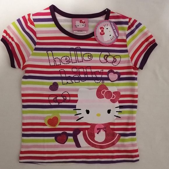 🔥SALE🔥 Hello Kitty Sanrio 2 Piece Top and Skirt Set NWT Sizes 2T, 3T, 4T - Picture 6 of 8